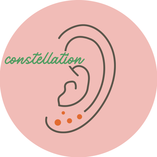 Choose multiple earrings from EverJoy Jewelry to build your ear lobe constellation. The best ear piercing in Indianapolis.